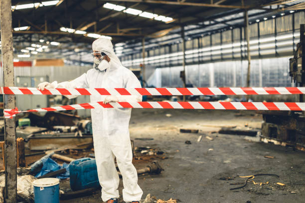 Professional Odor Removal technician working in Jarrell, TX
